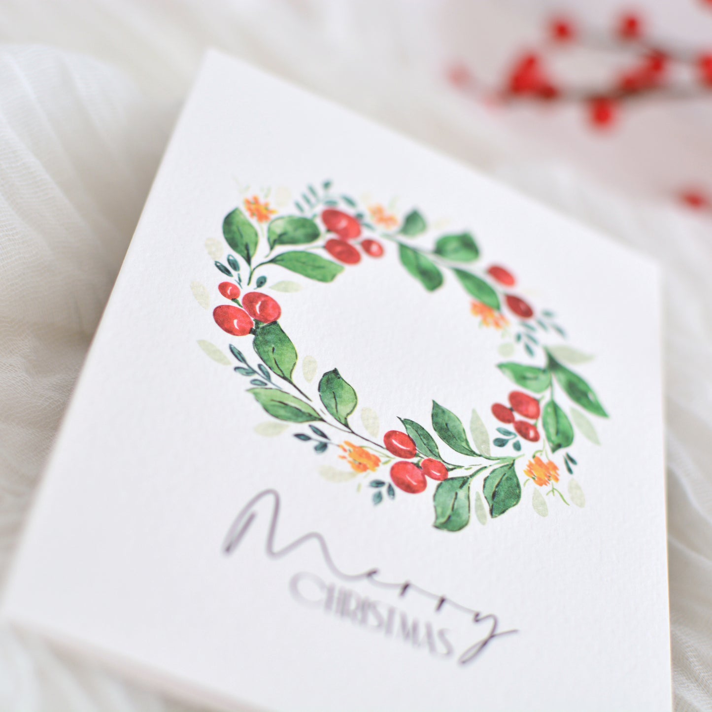 Winter Berry Christmas Card