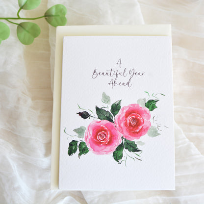 Rose Rhapsody Birthday Card