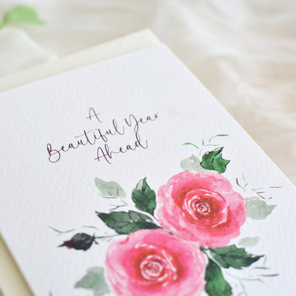 Rose Rhapsody Birthday Card