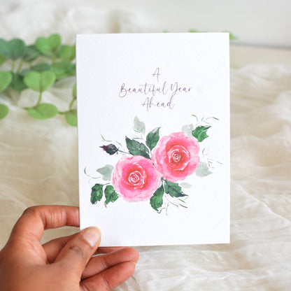 Rose Rhapsody Birthday Card