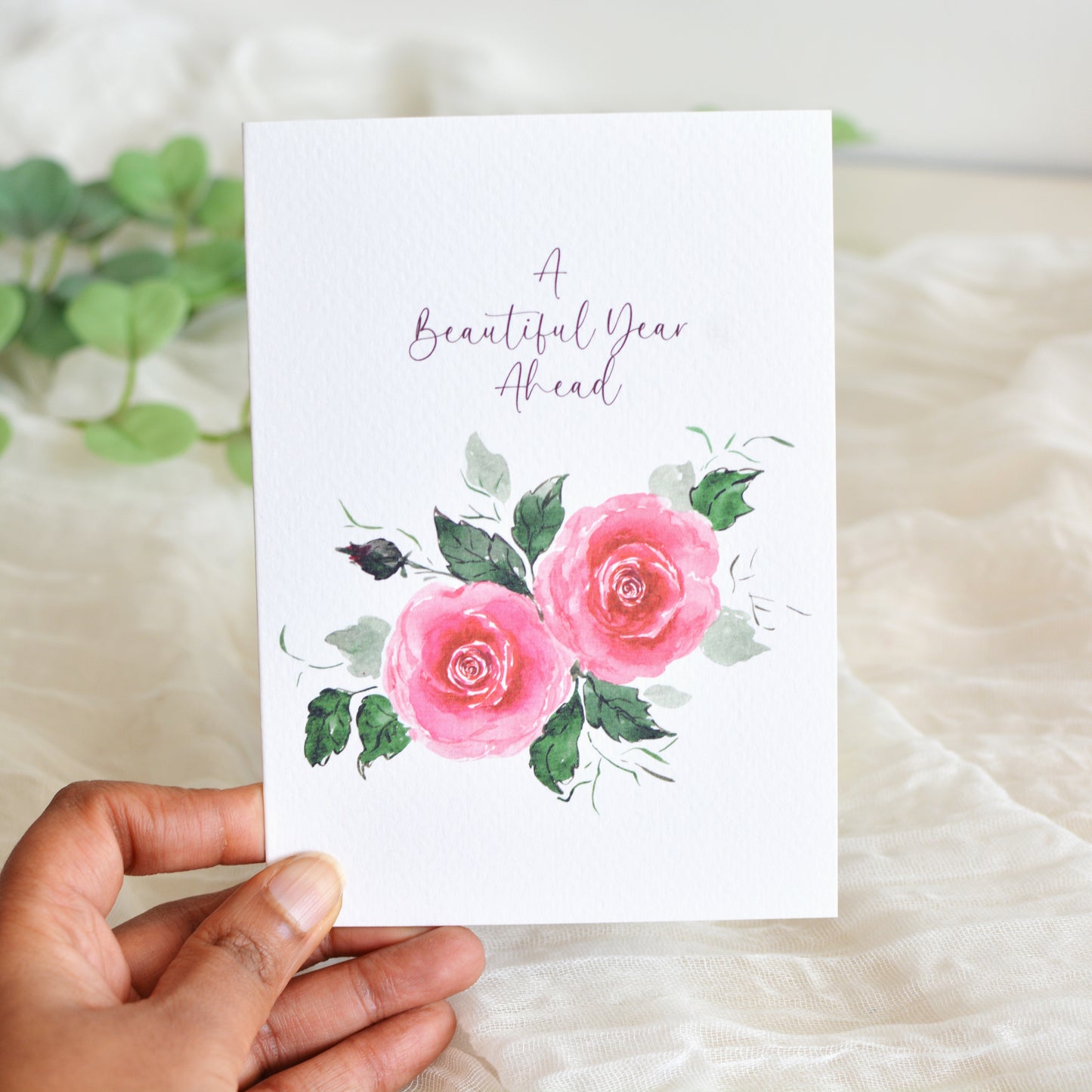 Rose Rhapsody Birthday Card