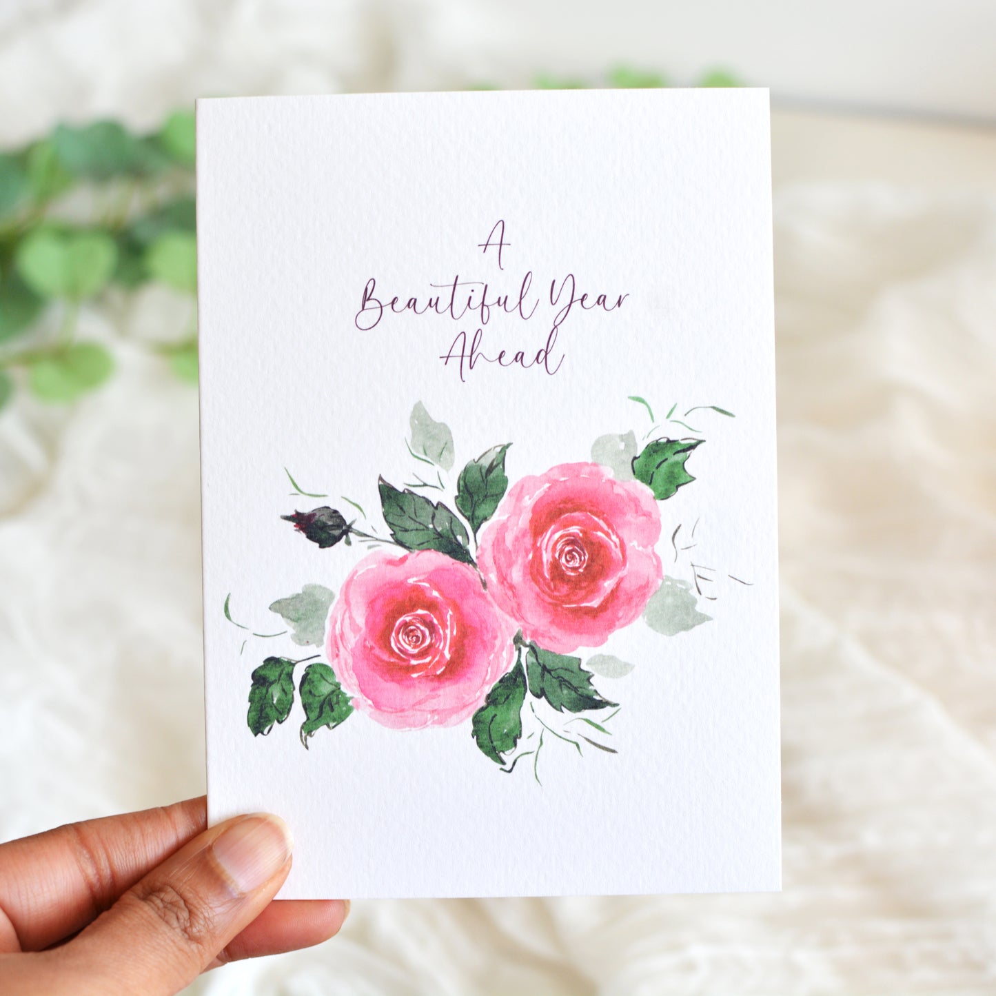 Rose Rhapsody Birthday Card