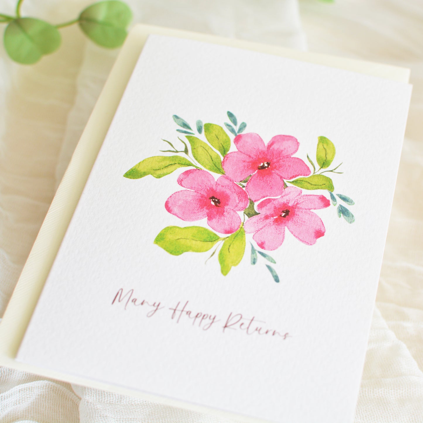 Summer Posy Birthday Card