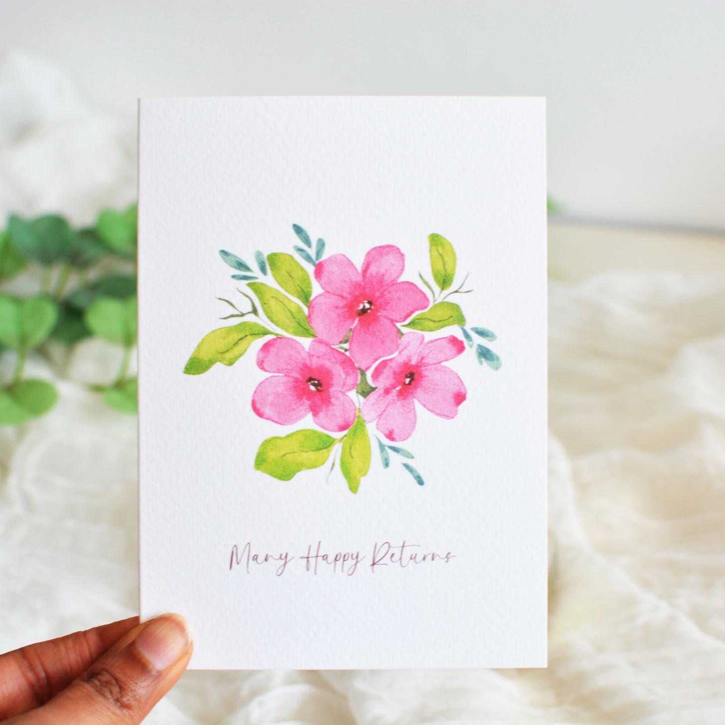 Summer Posy Birthday Card