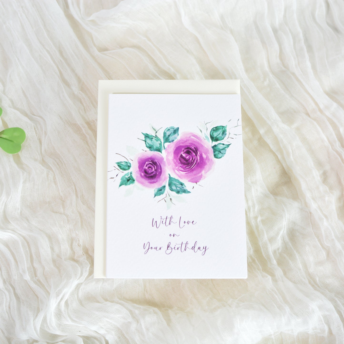 Lilac Rhapsody Birthday Card