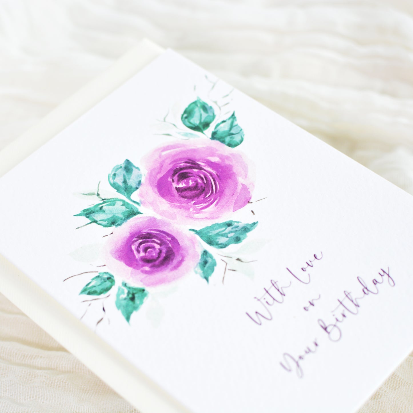 Lilac Rhapsody Birthday Card