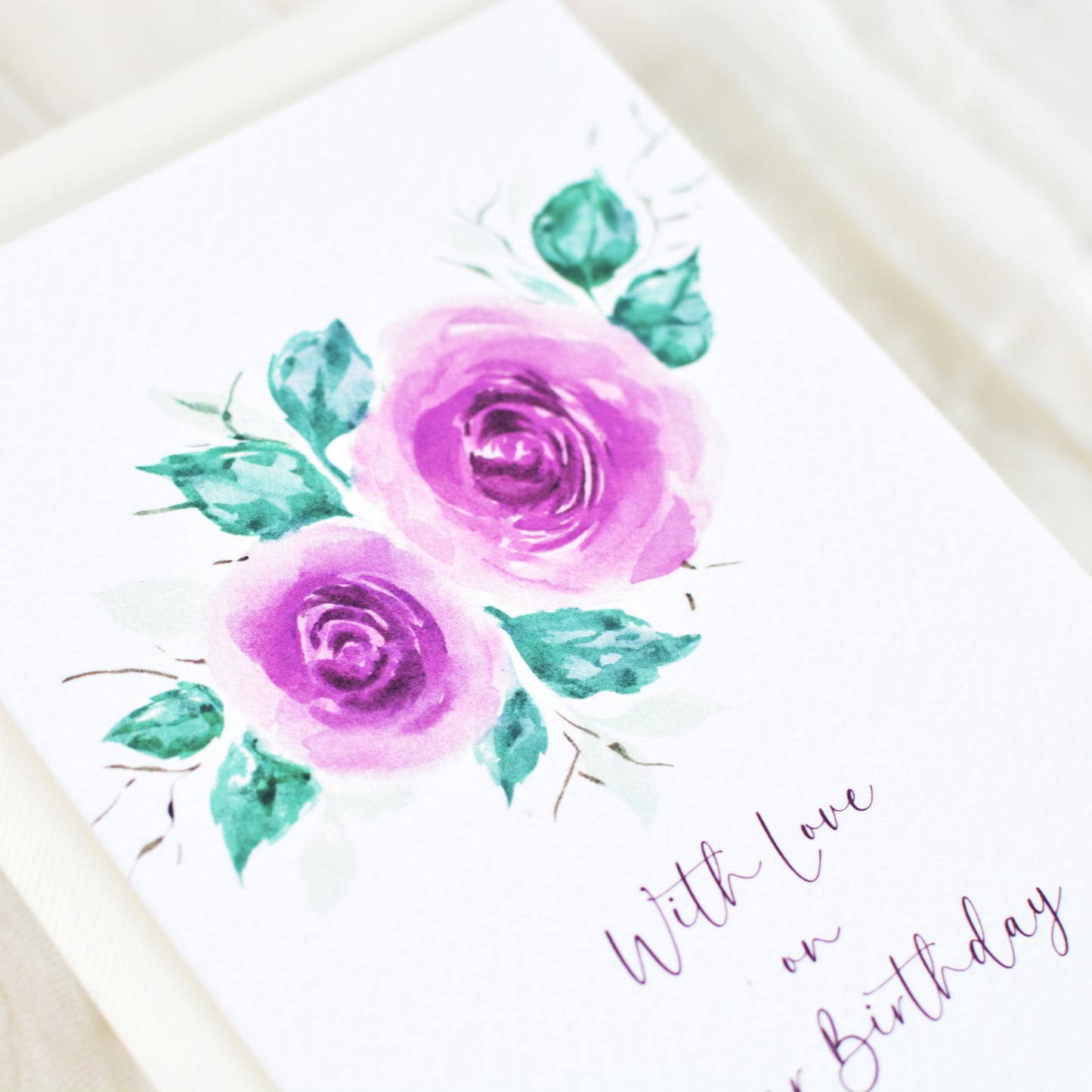 Lilac Rhapsody Birthday Card